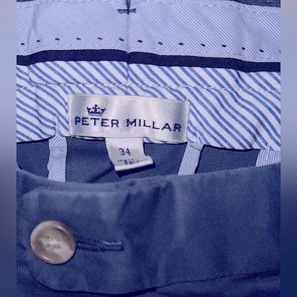 PETER MILLAR SOFT TOUCH FLAT FRONT TROUSER ME0B48 - Picture 6 of 10